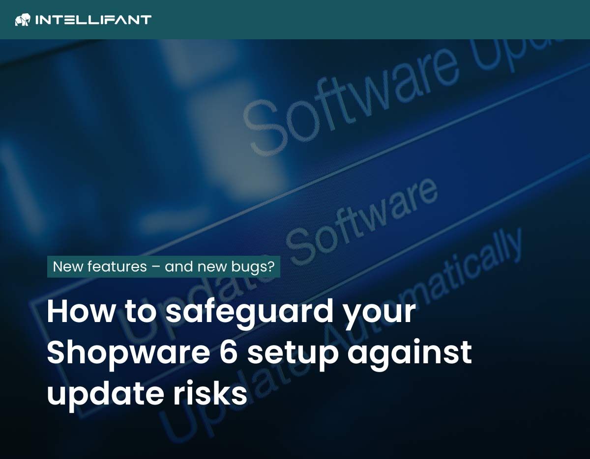 Greater security in e-commerce: Protect Shopware 6 from risks posed by updates