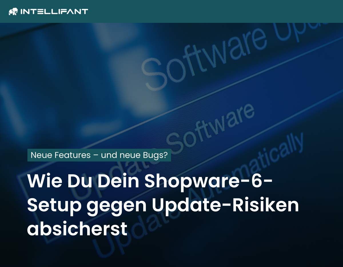 Mehr Sicherheit im E-Commerce: Shopware 6 vor Risiken durch Updates schützen